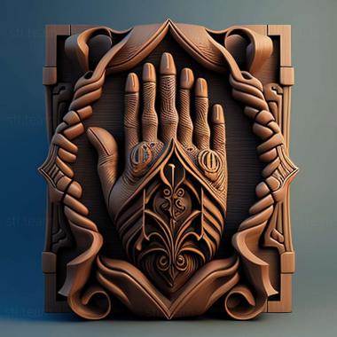 3D model Hand of Fate 2 game (STL)